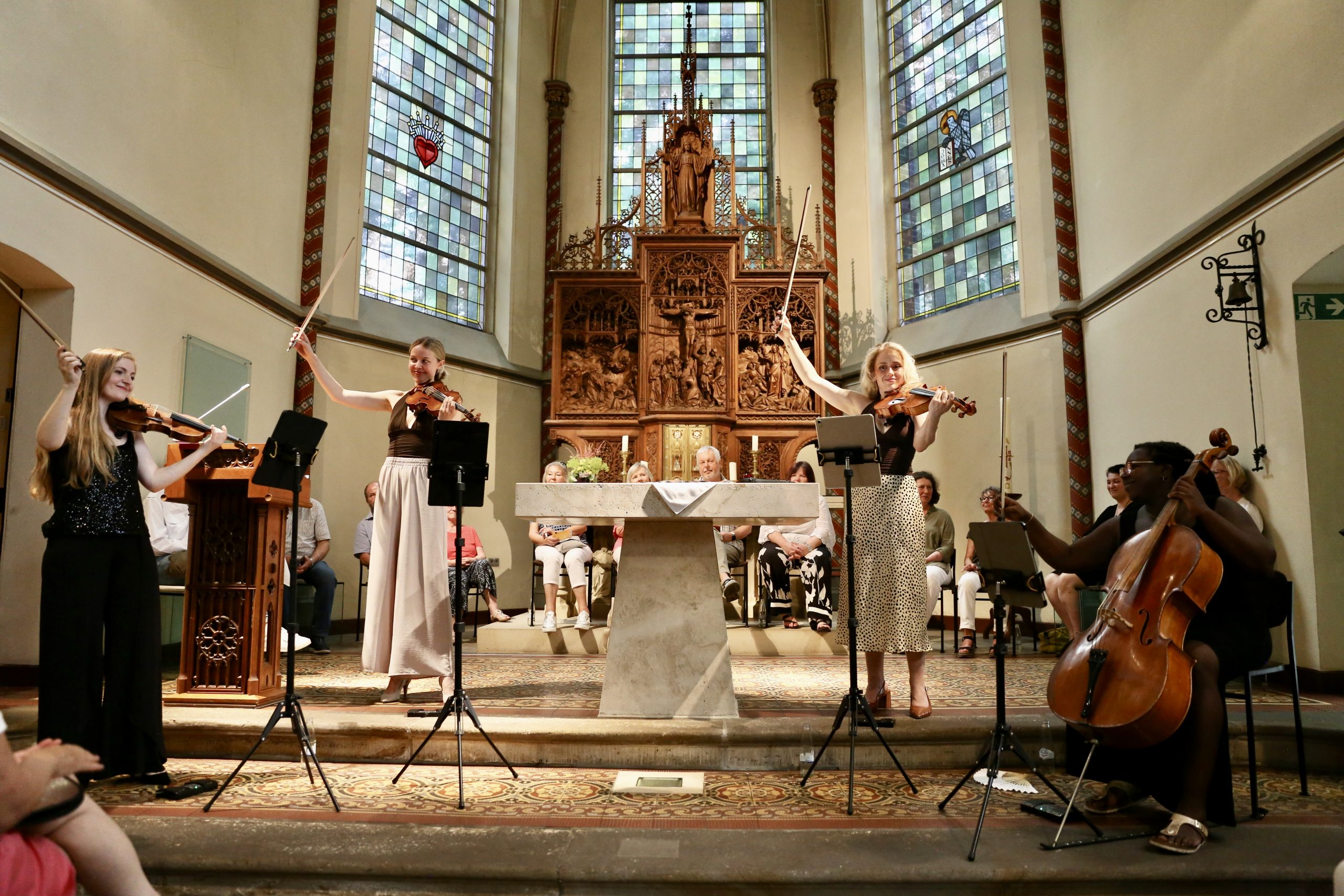 Joker Quartett in der Herz-Jesu-Kirche